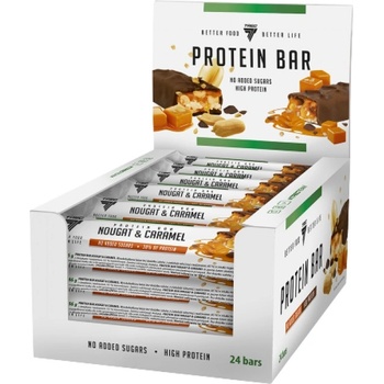 Image 1 of Trec Nutrition Protein Bar 30% | No Added Sugars [24 x 46 грама] Нуга с карамел