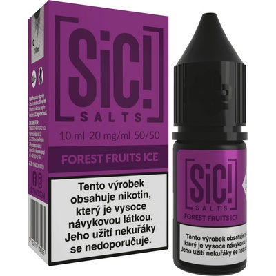 Sic!Salts Salt Forest Fruits Ice 10 ml 20 mg