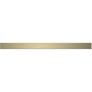 I-Drain DZIGNSTONE - Дизайнерска решетка за вани Solid Linear, дължина 90 см, светло злато DP. GS. WG. 0895 (DP.GS.WG.0895)