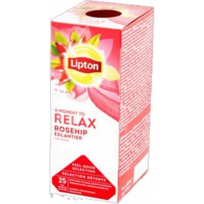 Lipton Relax ovocný Čaj Šípková růže a ibiškem 25 sáčků