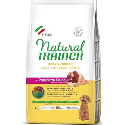 Natural Trainer TRAINER Natural Small & Toy Adult Prosciutto a rýže 2 kg