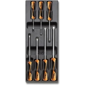 Beta Комплект отвертки в пластмасова тава 7 броя, T199-7, Beta Tools (024240199)