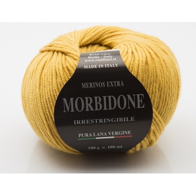 Merino vlna Rial Filati Morbidone hořčice
