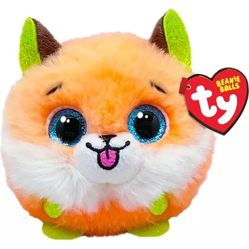 TY Toys Плюшена играчка Ty Toys Beanie Balls - Лисица Sherbet, 8 cm (TY42542)