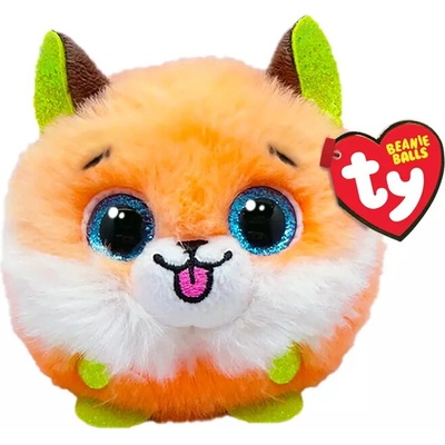 TY Toys Плюшена играчка Ty Toys Beanie Balls - Лисица Sherbet, 8 cm (TY42542)