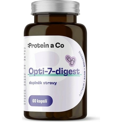 Protein&Co. OPTI-7-DIGEST trávicí enzymy 60 kapslí