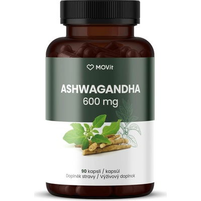 MOVit Energy Ashwagandha 600 mg 90 kapslí