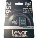 Lexar microSDXC Professional Silver Plus 256 GB LMSSIPL256G-BNANG