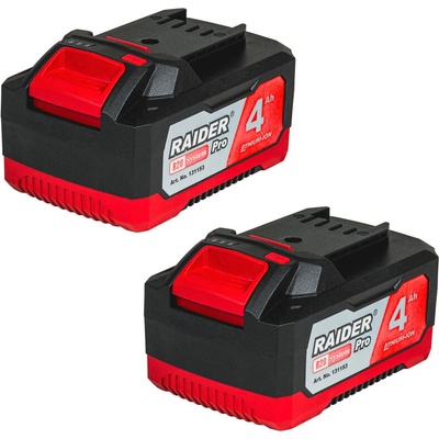 Raider Комплект батерии 2x4Ah 20V Raider Pro R20