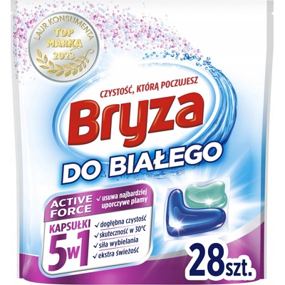 Bryza Active Force 5v1 Kapsule na pranie do bielej 560 g 28 PD