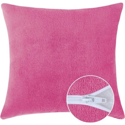 Bellatex polštář Mikro růžová zip 40x40