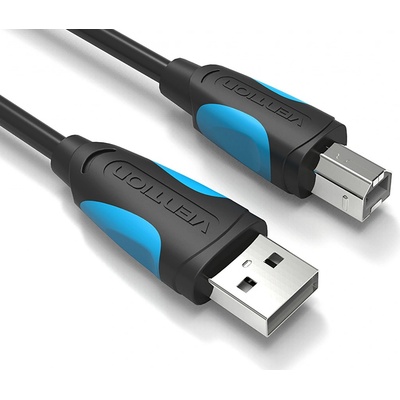 Vention VAS-A16-B100-F USB - USB-B, 1m, černý