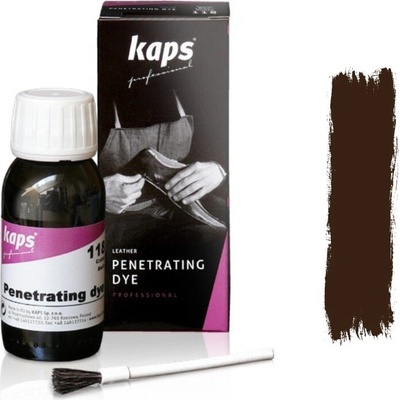 Farba na topánky hnedá Kaps 50 ml 1 g