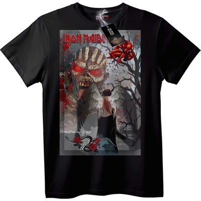 NOONEBRAND Тениска Iron Maiden Skull - 3XL, Black