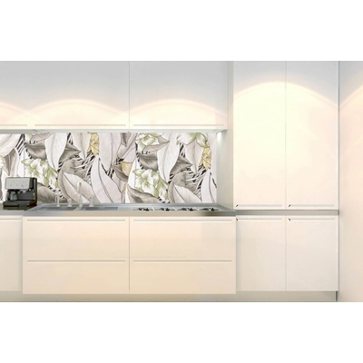 DIMEX KI-180-220 Fototapeta do kuchyně Designový květinový vzor rozměry 180 x 60 cm