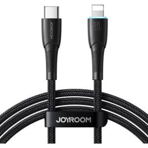 JOYROOM Кабел Joyroom SA32-CL3 Starry, USB-C към Lightning, 30W 1m, черен (SA32-CL3 1m Bl)