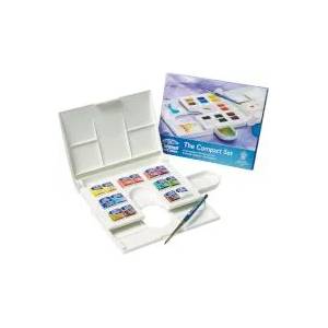 Winsor & Newton Акварелни бои Cotman Compact 14 цвята