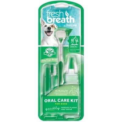 Tropiclean Oral Kit S gél s kartáčky pro psy 59 ml