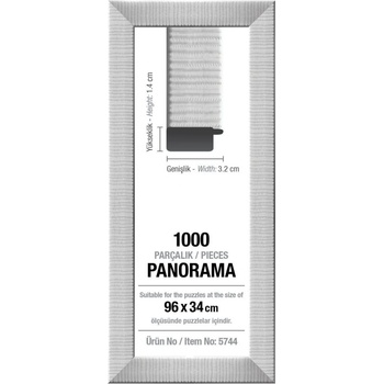 ART PUZZLE Rám na puzzle 96x34cm White