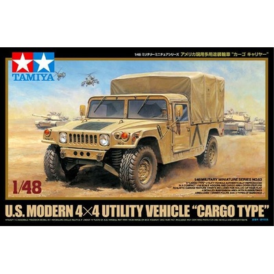 Tamiya U.S. Modern 4×4 Utility Vehicle Cargo Type 1:48
