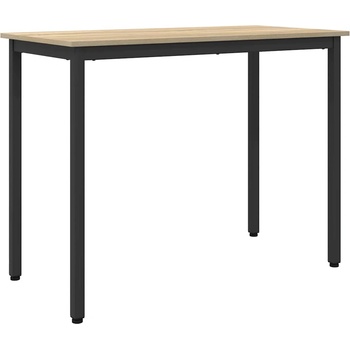 vidaXL Маса Сонома дъб 100 x 50 x 76, 5 см (873775)