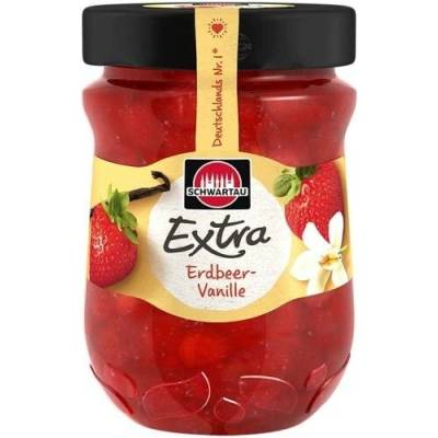 Schwartau extra jahodový Džem s vanilkou 340 g