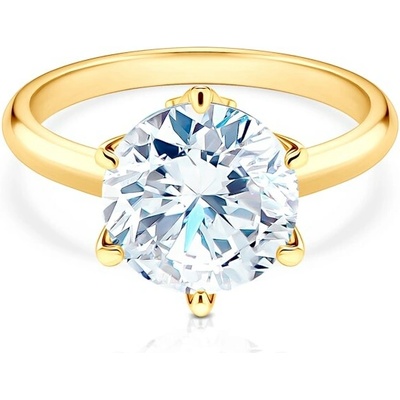 Savicki Zásnubný prsteň The Journey žlté zlato diamant TJ R1 3 D Z