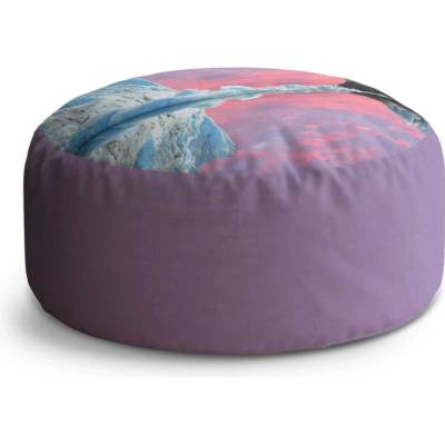 Sablio Taburet Circle Ledovec: 38x48 cm