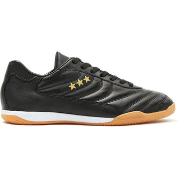 Pantofola d Oro Футболни обувки Pantofola d Oro Derby Leather Indoor Court Football Trainers - Black