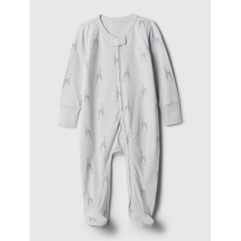 GAP Бебешки гащеризон от органичен памук GAP GAP | Siv | Момчешки | 62-68
