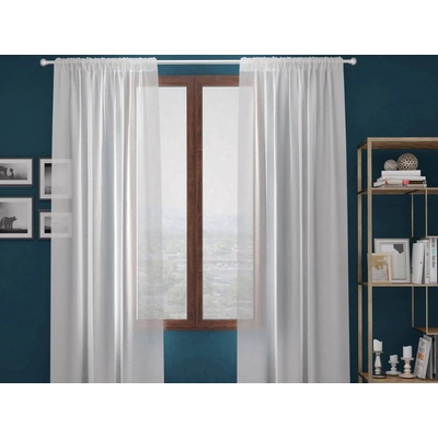 XPOSE® Záclona GAIA - biela 140x250 cm