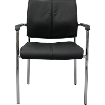 RFG Посетителски стол RFG Sky M (ON4010100319), екокожа, 120 кг. максимално натоварване, черен (ON4010100319)