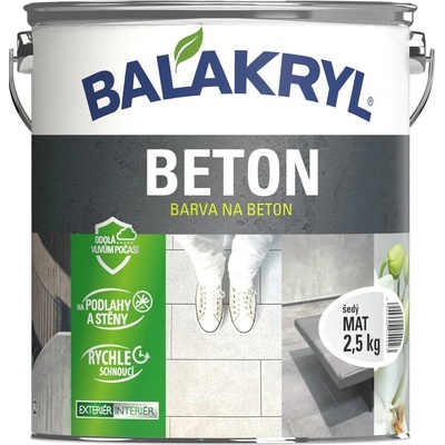 BALAKRYL BETON 2,5 kg Šedý – Zboží Dáma
