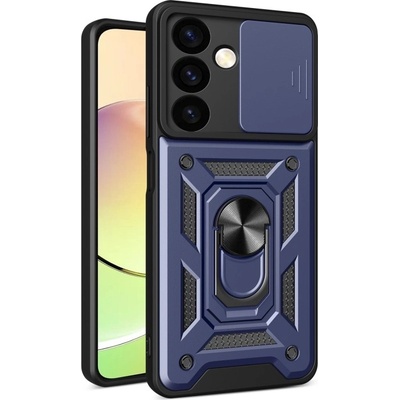 PROTEMIO 68937 RING CAMERA Kryt s držákem pro Samsung Galaxy S24 Plus 5G modré – Hledejceny.cz