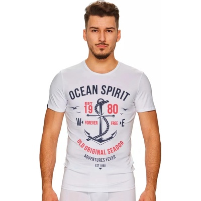 Fabio pánské tričko Hard 09/1-82/2 813 bílá