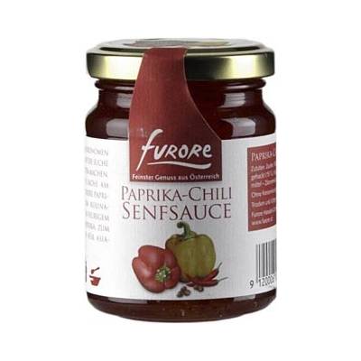 Furore papriková hořčicová omáčka s chilli 180 g