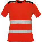 CERVA Cerva knoxfield hi-vis / Мъжка тениска - червена m (0304011120002)
