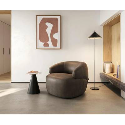 Delife Nova 88x88 cm mikrovlákno taupe vintage