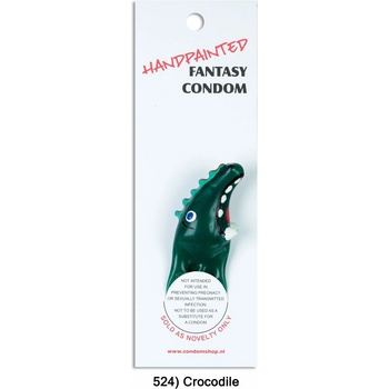 ERCO Презерватив erco Крокодил на шега