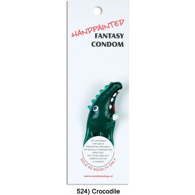 ERCO Презерватив erco Крокодил на шега