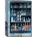 EUROGRAPHICS Пъзел Eurographics от 1000 части - Интернационални космически ракети (EG60001015)