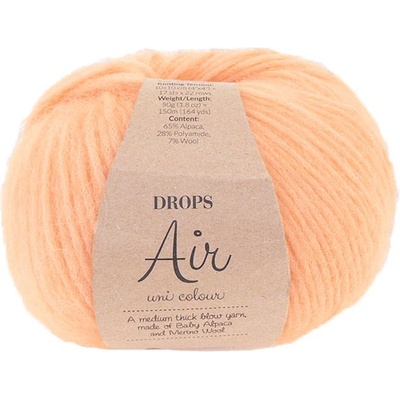 Příze Drops Air uni colour 54 - meruňková