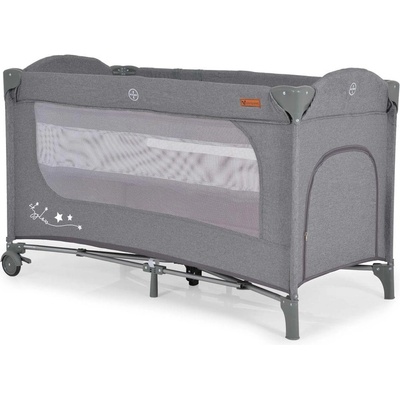 Cangaroo Детска кошара Skyglow 2 сив (3800146248949)