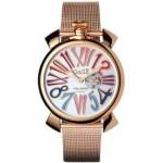 Gaga Milano Дамски часовник GaGa Milano SLIM (Ø 46 mm) Цвят Розово Злато
