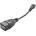 Cellularline Адаптер Cellularline - 2023, Micro USB/USB-A, черен (OTGUSBADAPTERSMPH)