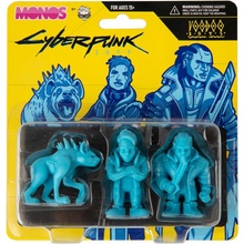 JINX CYBERPUNK 2077 Monos Voodoo Boys Set Series 1 Blue