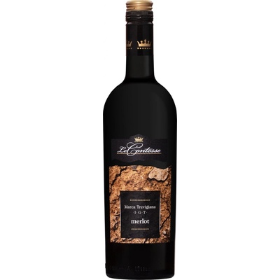 Le Contesse Merlot IGT Marca Trevigiana 12% 0,75 l (čistá fľaša)