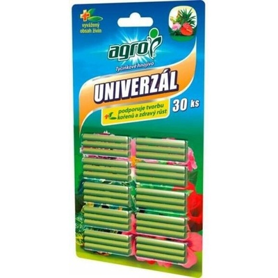 AGRO univerzálne tyčinkové hnojivo 30 ks – NPK 10-5-6