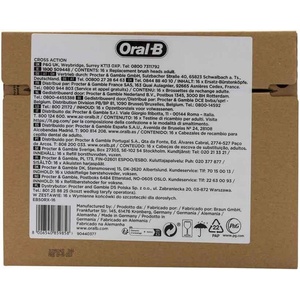 Oral-B Braun Oral-B комплект глави за електрическа четка за зъби Pro CrossAction, 16 броя (8006540859858)