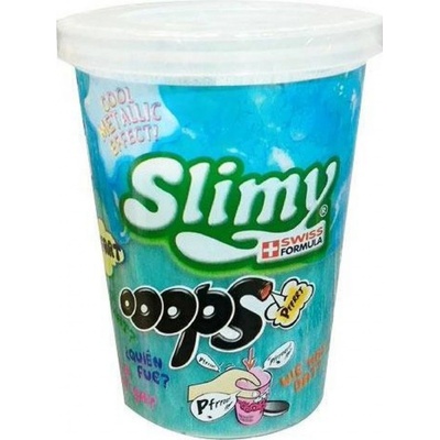 Slimy sliz metalic prdící kelímek 80g modrý – Zboží Mobilmania